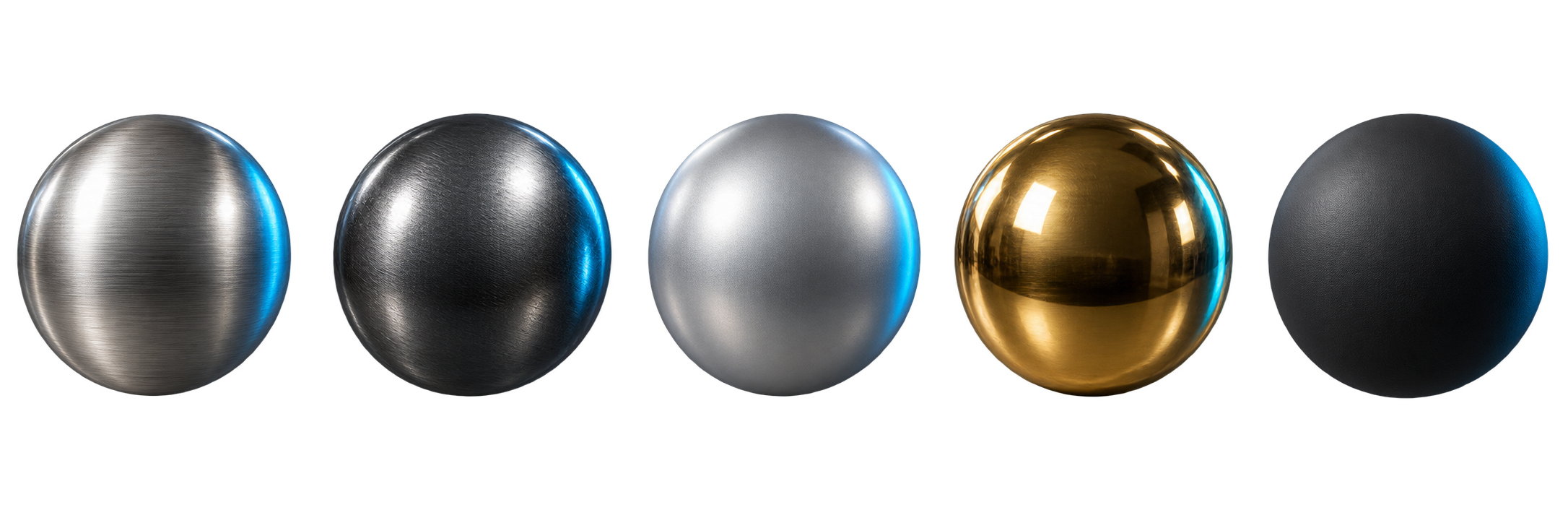 Stainless steel material sample